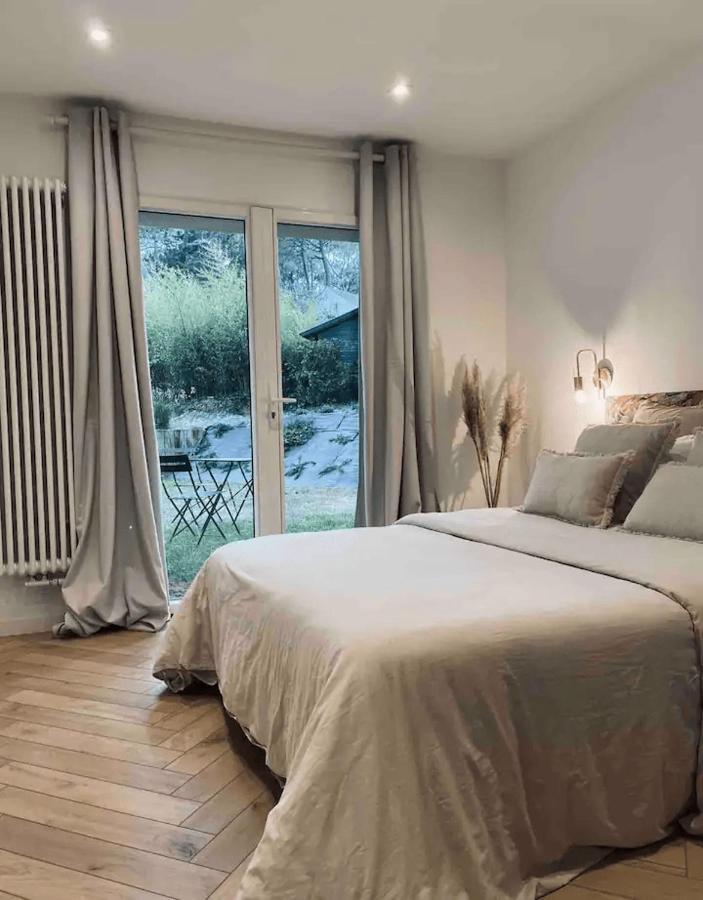 Les Hortensias Chambre Independante Avec Sdb Et Toilettes Privees Dans Une Maison En Foret Proche Du Golf Et De La Plage Entree Independante Avec Acces Prive Le Touquet 외부 사진